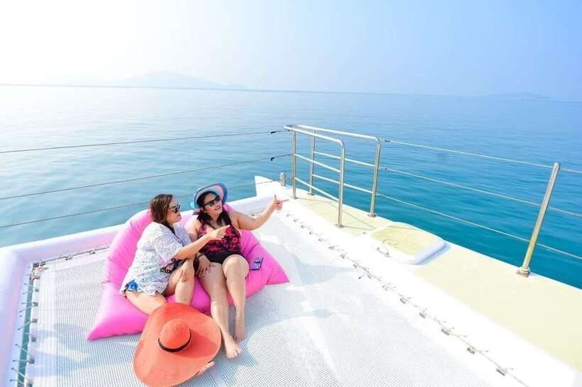 Phuket: Coral Yacht Boat Tour to Coral Island with Sunset - Raya Island, lunch, and reef time