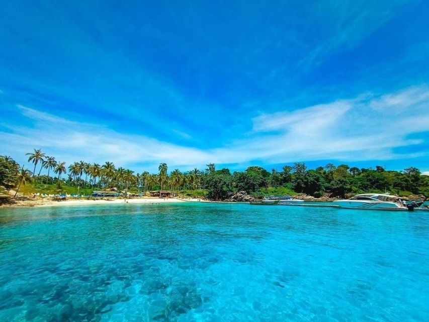 Phuket: Coral Yacht Boat Tour to Coral Island with Sunset - Coral Island and Yanui Bay