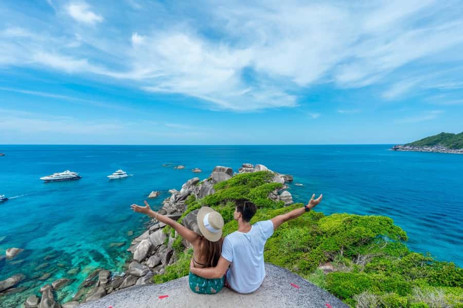 Phuket/Khaolak: Similan Islands Speed Catamaran Premium Trip - Koh Bangu, Island 9, and the First Snorkel