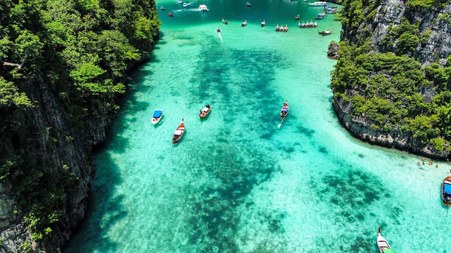 Phuket: Phi Phi, Bamboo & Maithon by Premium Speed Catamaran - The real shape of this Phuket day trip