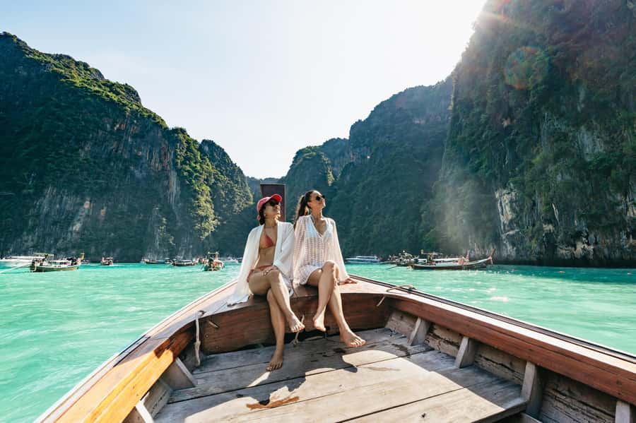 Phuket: Phi Phi Islands Day-Trip by Speed Catamaran - Maya Bay, famous for good reason