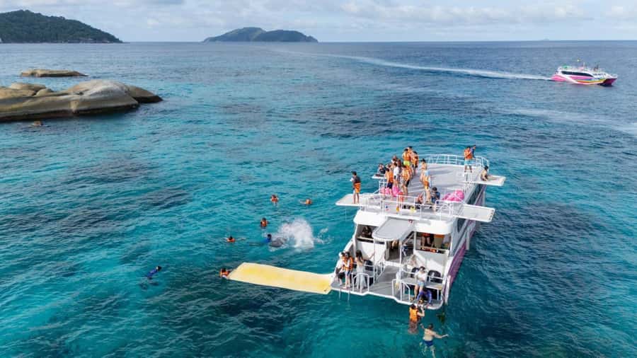 Phuket: Phi Phi Khai or Maiton Island by Speedboat/Catamaran - Maiton Island: the quieter upgrade with water toys