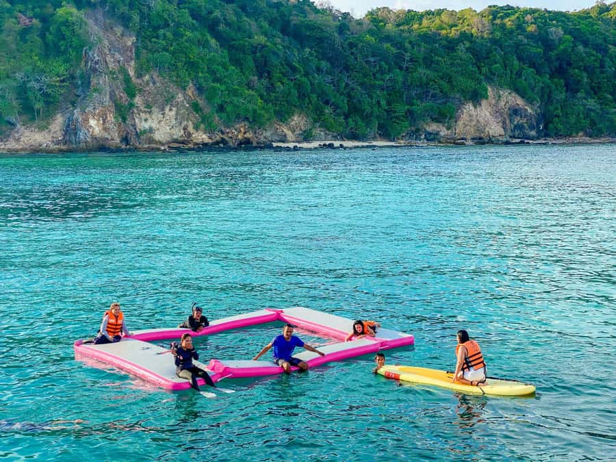 Phuket: Phi Phi Khai or Maiton Island by Speedboat/Catamaran - Pileh Lagoon and the optional longtail boat