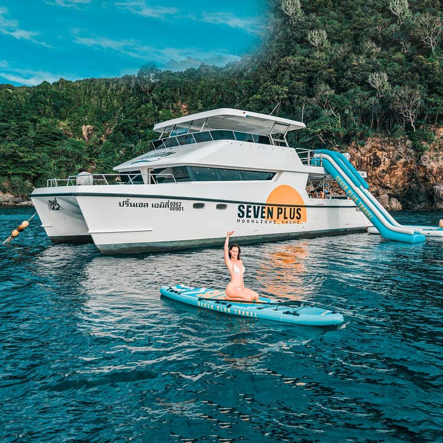 Phuket: Phi Phi, Maya, and Maiton by Luxury Yacht with Lunch - Snorkeling and water activities at Maiton Bay