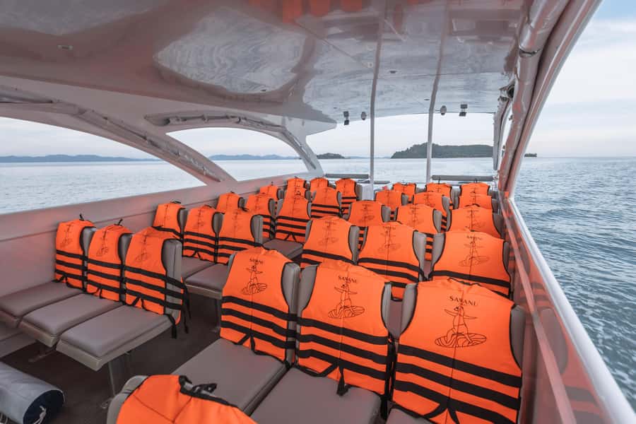 Phuket: Phi Phi, Maya & Bamboo By Premium Speed Catamaran - Bamboo Island and the last swim