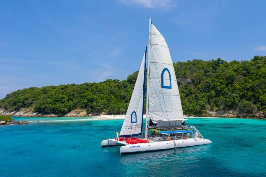 Phuket: Racha and Coral Island Catamaran Tour with Lunch - Coral Island: swimming, sand, and optional thrills