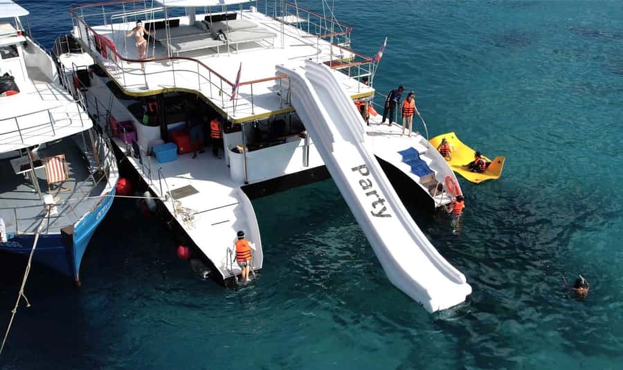 Phuket: Racha & Coral Island Catamaran Tour With Foam Party - Quick points to know