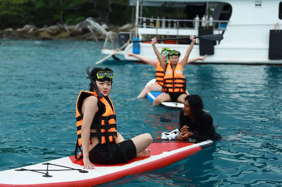 Phuket: Racha & Coral Island Catamaran Tour With Foam Party - The boat, crew, and photography add real value