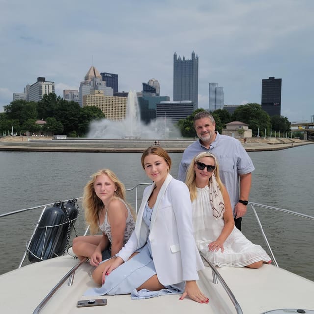 Pittsburgh: Private Yacht River Cruise with Captain and BYOB - The main limitation: a slow ride in a familiar area