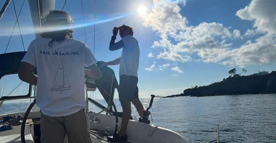 Ponta Delgada: Private Sailboat Cruise with Drinks & Snacks - Should you book the Caloura private sail?