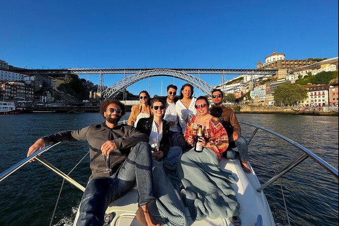 Port : 6 Bridges Private Yacht Cruise with Local Wine & Snacks - Dom Luís I Bridge and the Ribeira photo stop