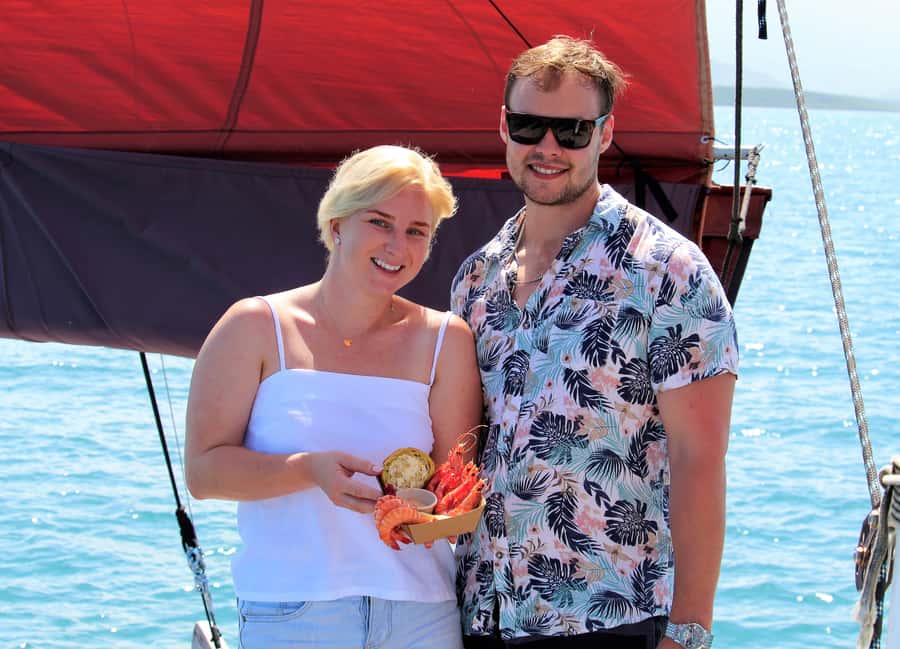 Port Douglas: Shaolin Seafood Lunch Sail, with Fresh Prawns - Stories about Port Douglas and the boat
