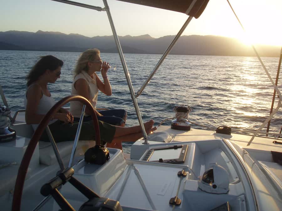 Port Douglas: Sunset Sailing Cruise on Luxury Catamaran - A comfortable catamaran, not a formal yacht dinner