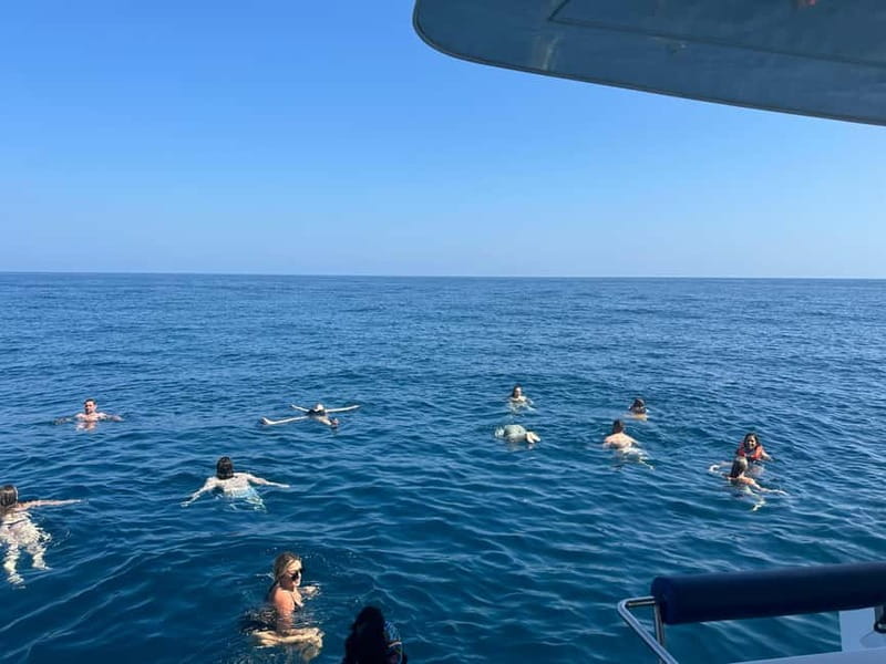 Portimão: Benagil Caves & Golden Coast Eco Catamaran Tour - The coast toward Carvoeiro