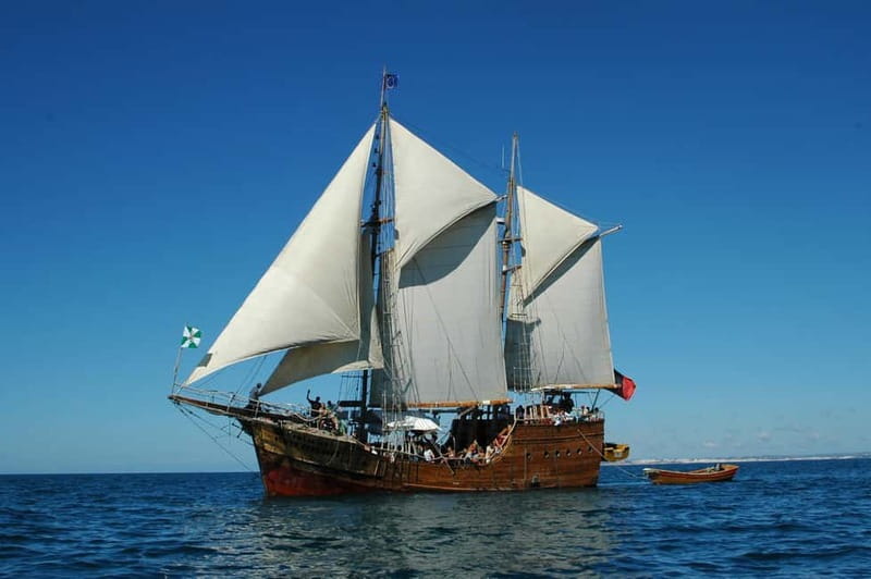 Portimão: Boat Trip by Sailing Boat to Lagos Cape Caves - Reaching Ponta da Piedade at the Algarve’s western edge