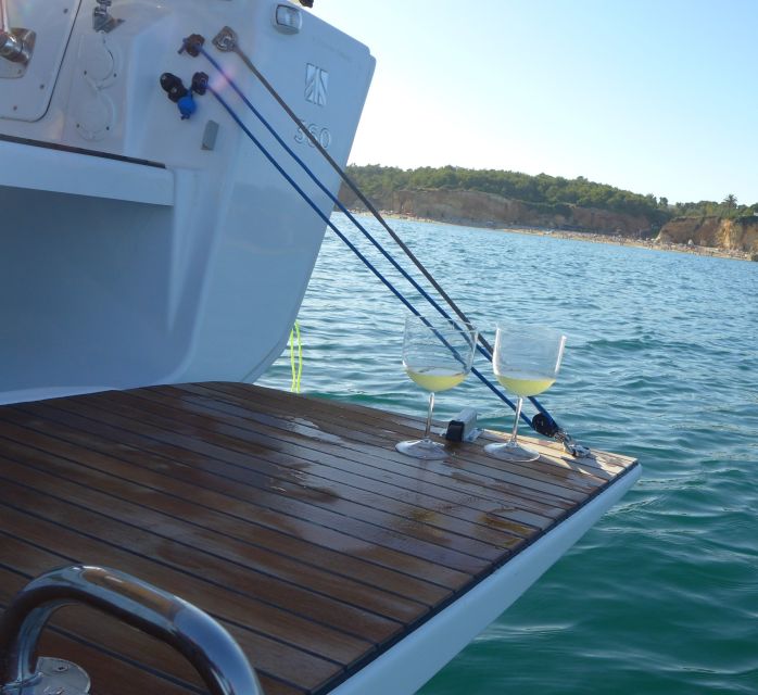 Portimão: Private Sailing Boat Tour with Swim and Wine - Alvor, wine, and an hour at anchor