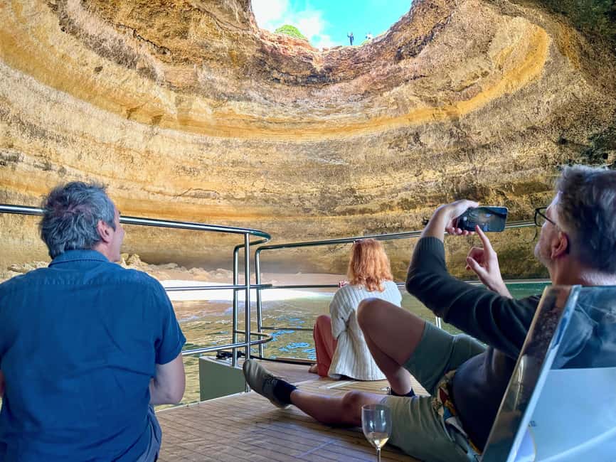 Portimao: SUNSET Benagil Caves Tour | Eco Catamaran - What the $44 price really buys