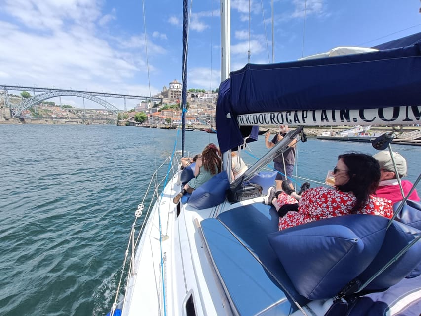 Porto: Charming Sailboat Cruise with Port Wine,Sunset Option - Seeing Porto’s old center from below