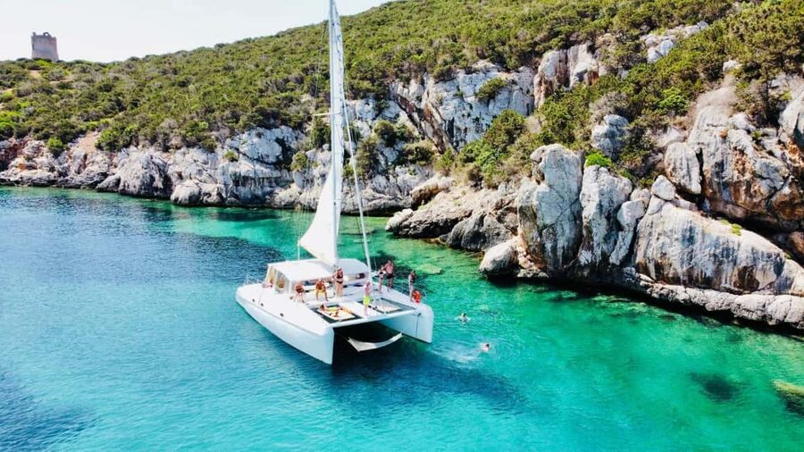 Porto Conte: Half-day catamaran tour with aperitif - Should you book the Porto Conte catamaran?