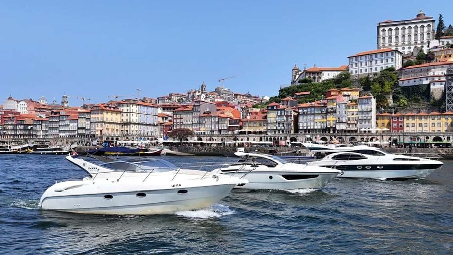 Porto: Luxury 6 Bridges Yacht Cruise with Wine & Snacks - Ponte do Infante and Dom Luís Bridge