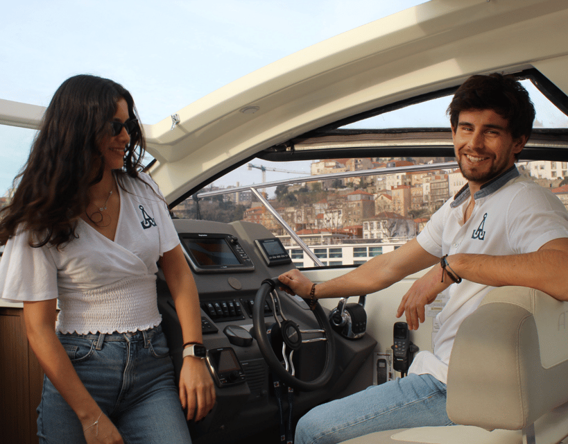 Porto: Private Yacht Cruise with Local Wines & Snacks - Crossing beneath Arrábida toward Foz do Douro