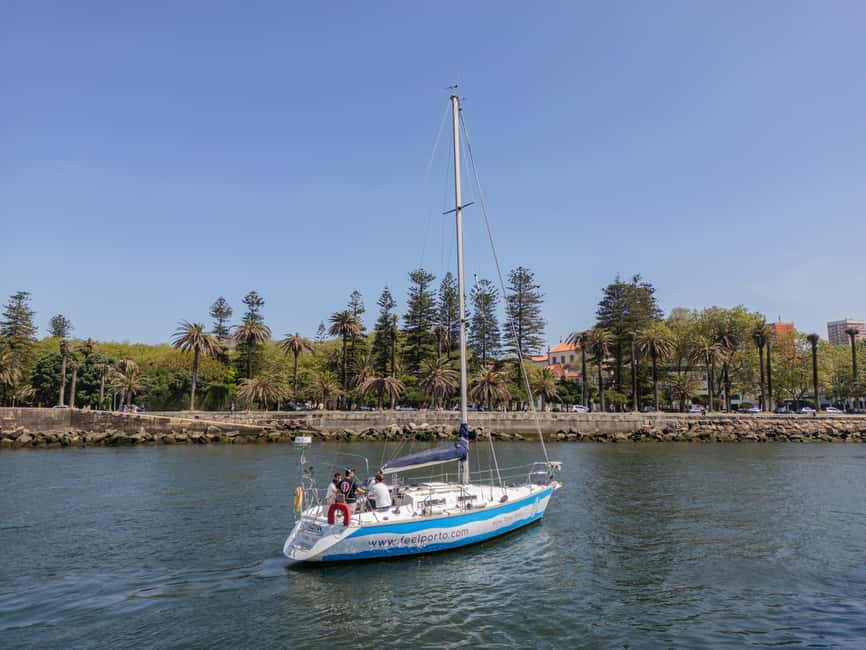 Porto: Sunset Cruise with Welcome Drink in a Sailboat - Service, commentary, and the small-group feel