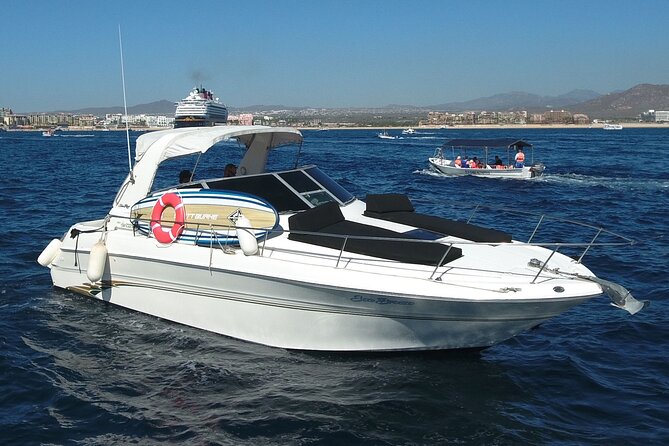 Private 3hr Yacht Cruise in Cabo San Lucas all included - Starting at the Tesoro Hotel marina