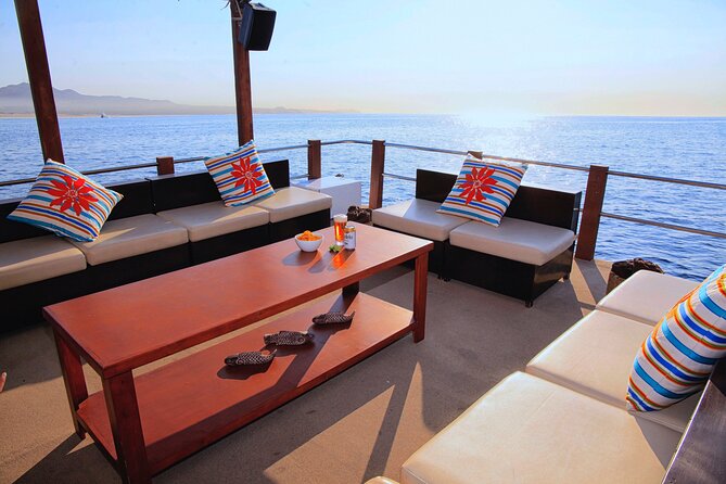 Private Cabo Catamaran with Water Toys for up to 20 Guests - Leaving G Dock 2 in central Cabo San Lucas