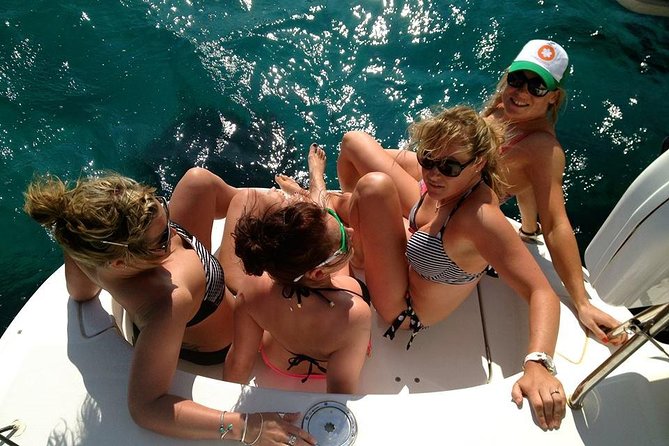 Private Catamaran Beach Hopping in Ibiza - Sunset near Café Mambo and Café del Mar