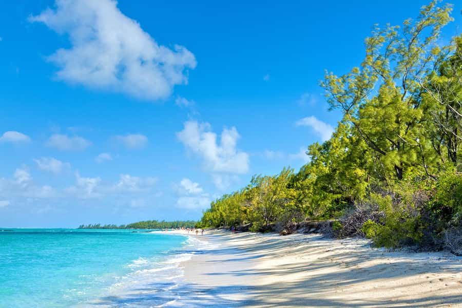 Private Catamaran Charter to Ile aux Cerfs - Arriving at Ile aux Cerfs