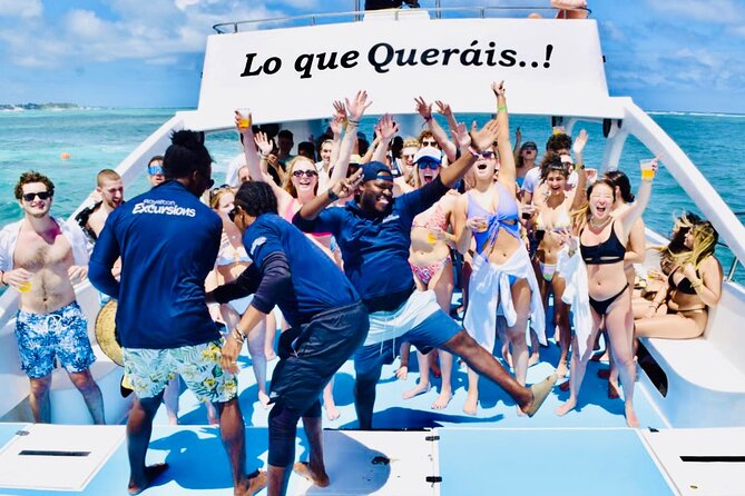 Private Catamaran Cruise with Slide & unlimited drinks - Hotel pickup makes a short outing easier