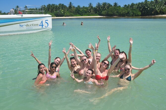 Private Catamaran Cruise with Slide & unlimited drinks - The natural pool, slide, and time in the water