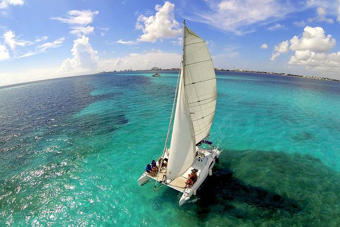 Private Catamaran from Cancun to Isla Mujeres for up to 13 People - Four hours or seven hours?