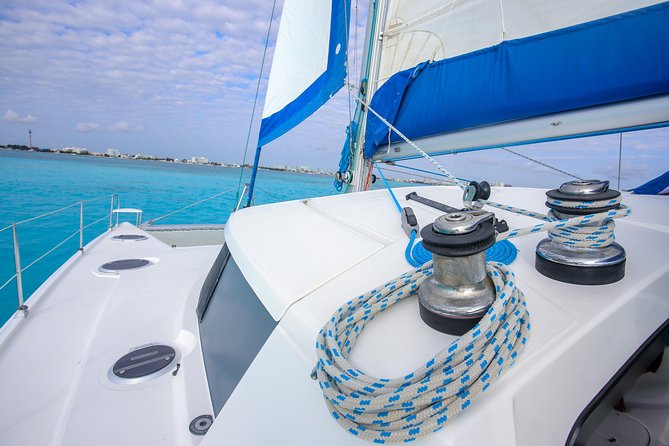 Private Catamaran from Cancun to Isla Mujeres | For up to 30 pp - What the private catamaran day is really like