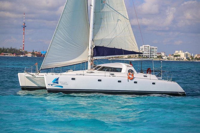 Private Catamaran from Cancun to Isla Mujeres | For up to 40 pp - What the price really buys you
