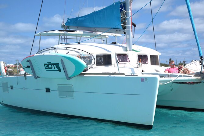 Private Catamaran Swim sail snorkel cliff jumping SUP - SUP, crystal kayak, and quiet time on the catamaran