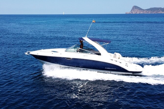 Private Charter 30ft Sports Yacht - Cala Bassa brings clear water and a swim-friendly stop