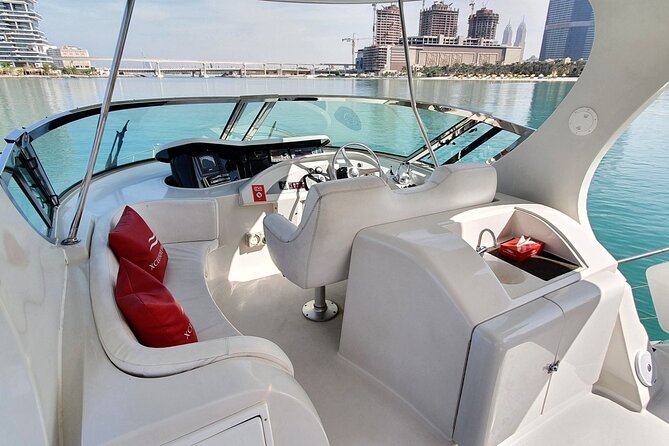 Private Dubai 2 Hours Luxury Yacht Charter with BBQ Option - Jumeirah and Burj Al Arab