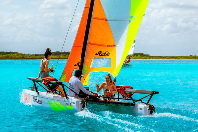 Private Eco-Tour on a Recreational Catamaran with Kayaks Included - Meeting the Guides on the Water