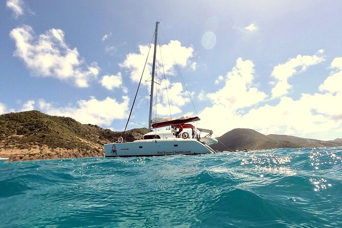 Private Full-Day Luxury Sailing Catamaran Charter in Sint Maarten - The second snorkeling stop and Little Bay