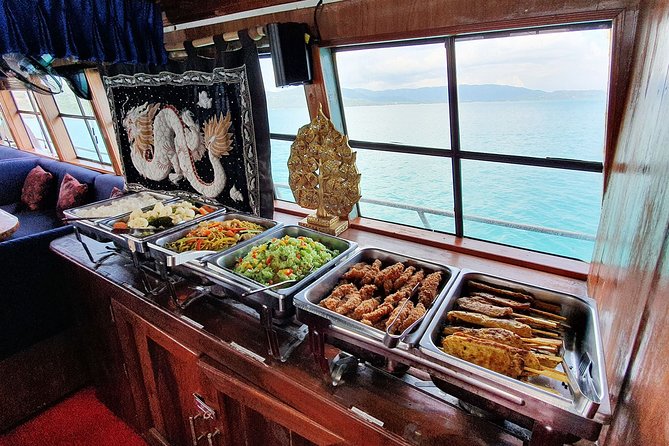 Private Full-Day Red Dragon Yacht for Snorkeling Koh Tan & Visit Pink Dolphin - From Koh Samui toward Khanom’s pink dolphins