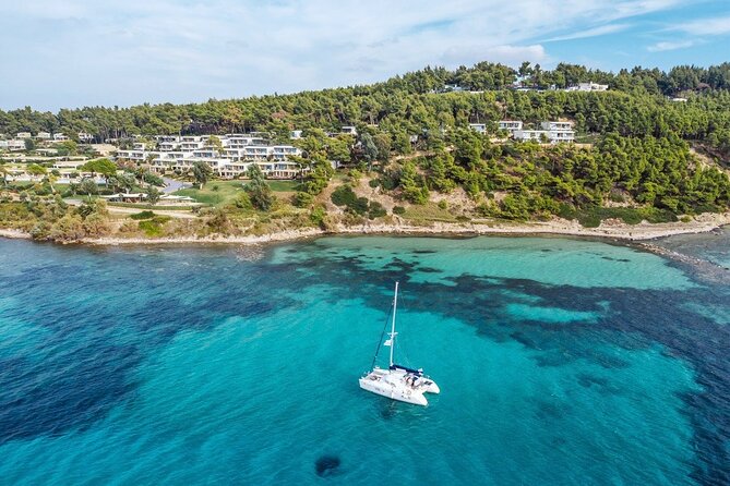 Private Half Day cruise on Catamaran in Corfu - Setting sail from D-Marin Gouvia