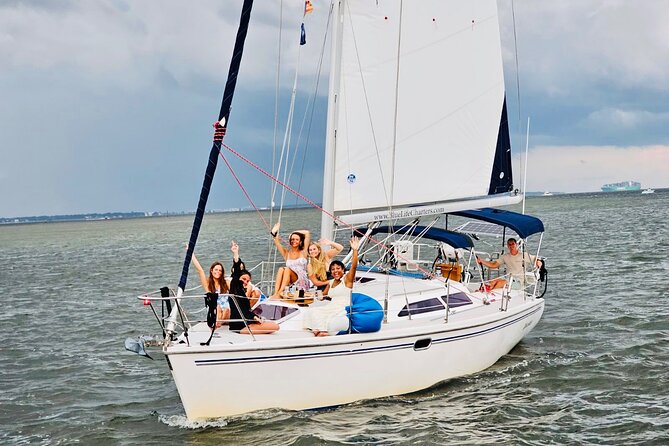 Private Luxury Yacht Charters, BYOB & Dolphins - Why a private harbor sail works so well in Charleston