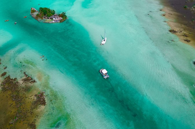 Private Sailing Adventure in Bacalar - Resting Near Isla de los Pájaros