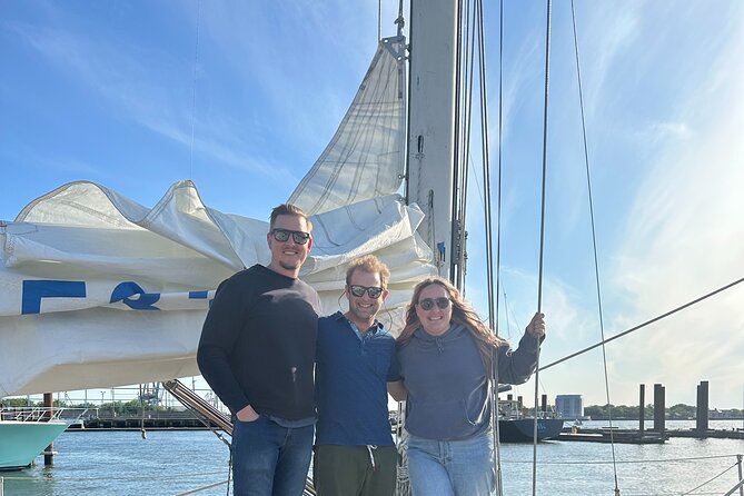 Private Sailing Charter in Brooklyn - Sailing past Governors Island