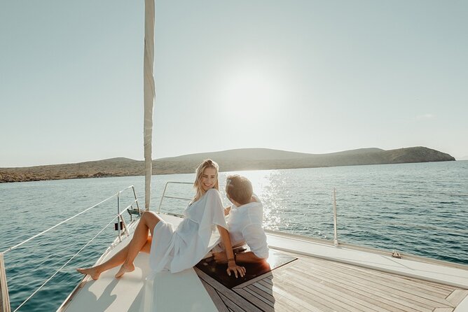 Private Sailing Cruise from Heraklion to Dia Island - Sailing north from Heraklion to Dia Island