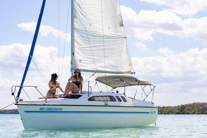 Private sailing excursions, nice spacious sailboats. - Pirate Channel and the story of Bacalar