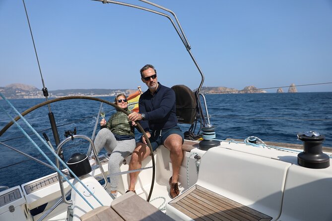 Private Skipper Sailing Tour for up to 11 people - The Barcelona skyline from the Mediterranean