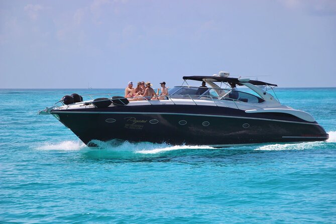 Private SUNSEEKER 60 Yacht Experience for up to 20 Guests - Four hours toward Isla Mujeres
