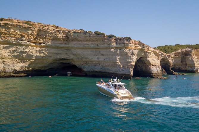 Private Sunset Yacht 2h Cruise from Albufeira Marina - The swim stop and sunset timing